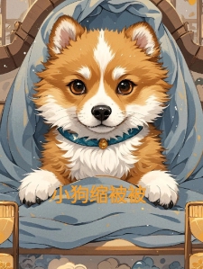 小狗缩被被